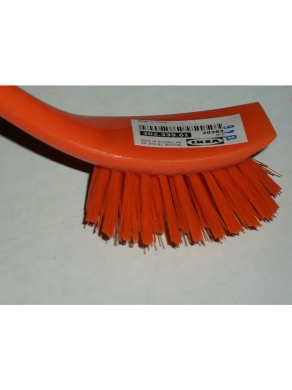 Orange Kitchen Ikea Antagen Scrub Brush Hooked Handle Dish Washing Vegetable